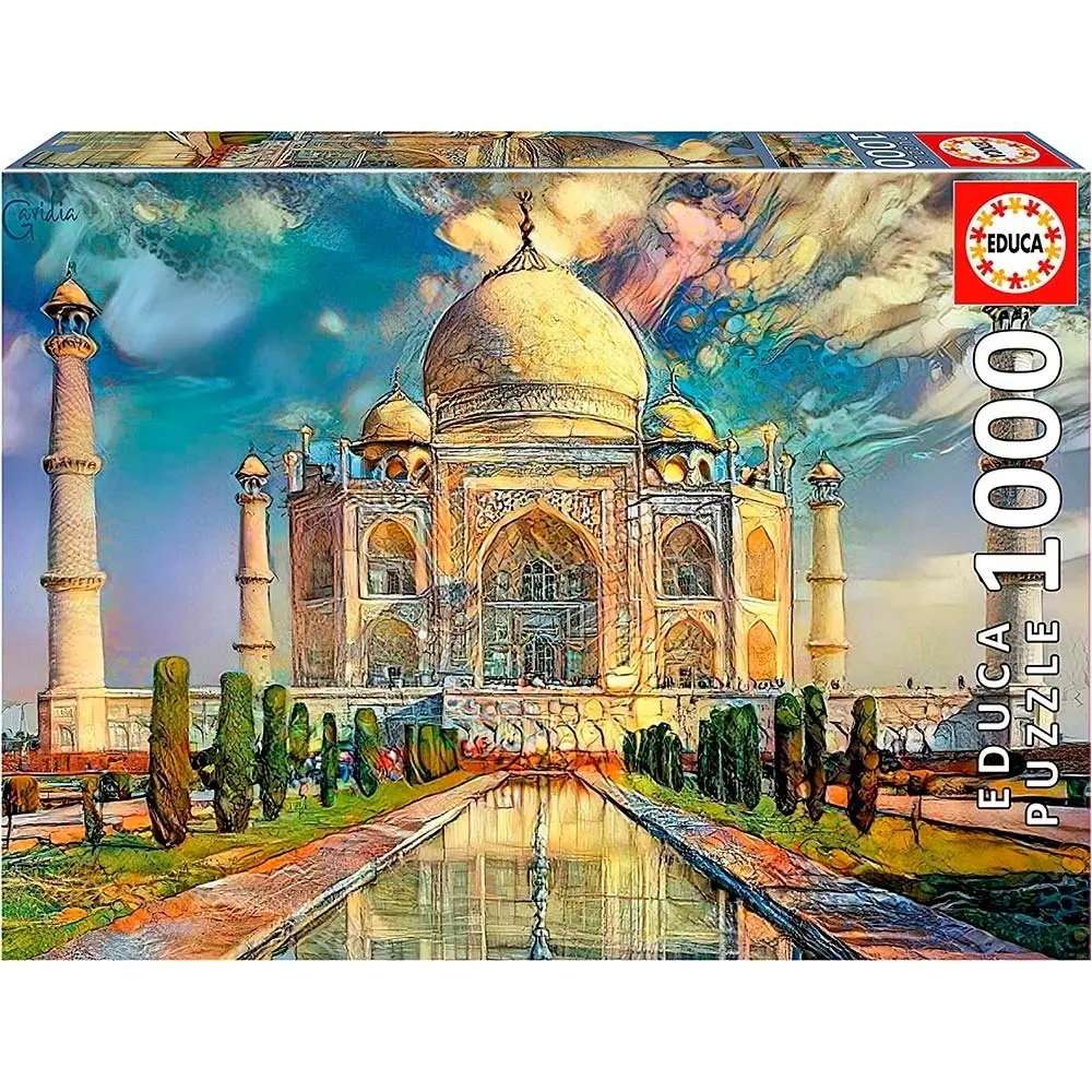 1000-teiliges Puzzle taj mahal indien Educa