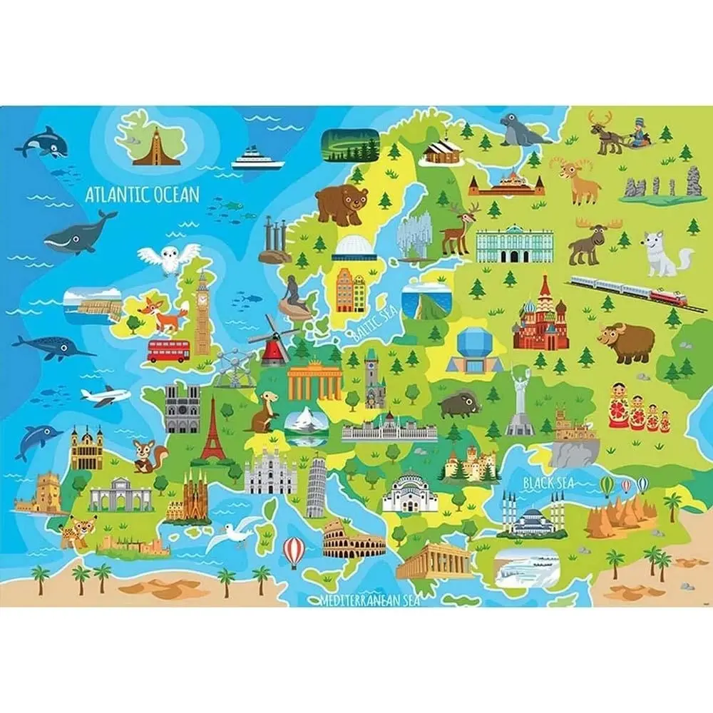 Puzzle mit 150 Teilen Educa Mapa Europa Infant