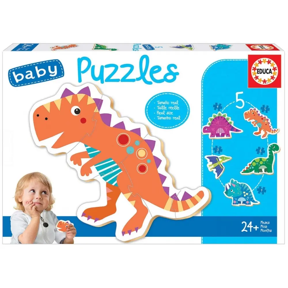 Puzzle dinausores Educa