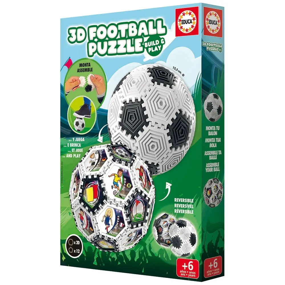 3D-Puzzle Educa Balón Fútbol
