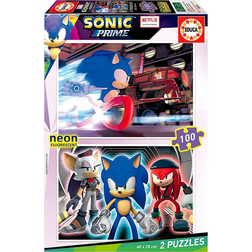 Sonic Puzzle mit 200 Teilen Educa
