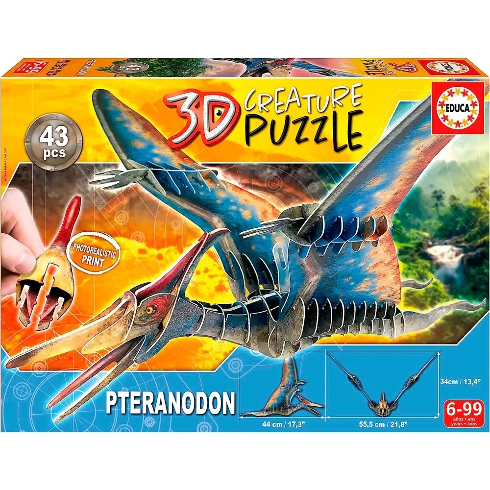 3d-Puzzle Dinosaurier Educa Pteranodon