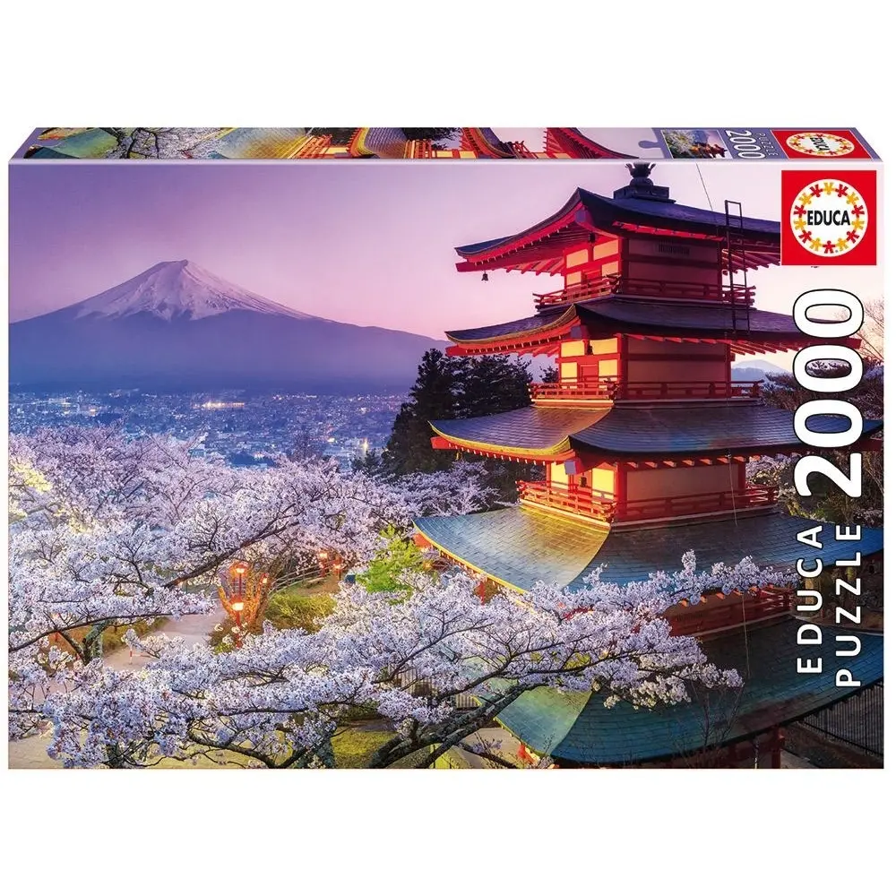 2000 Teile Puzzle Educa Monte Fuji