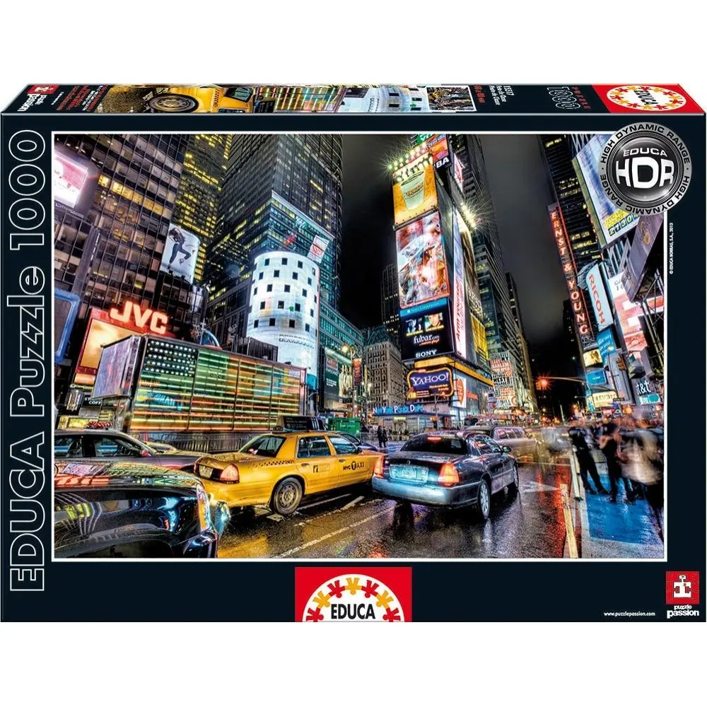 1000-Teile-Puzzle Educa Times Square