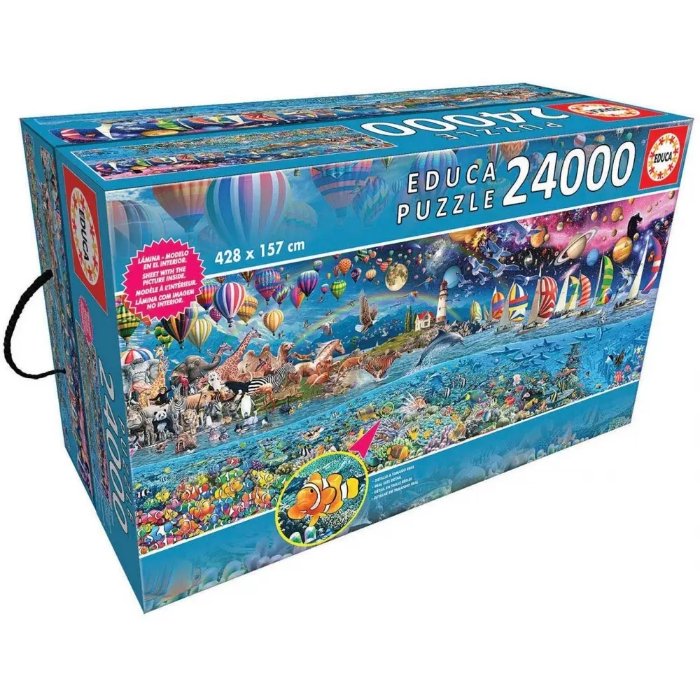 Puzzle mit 24000 Teilen Educa La Vida