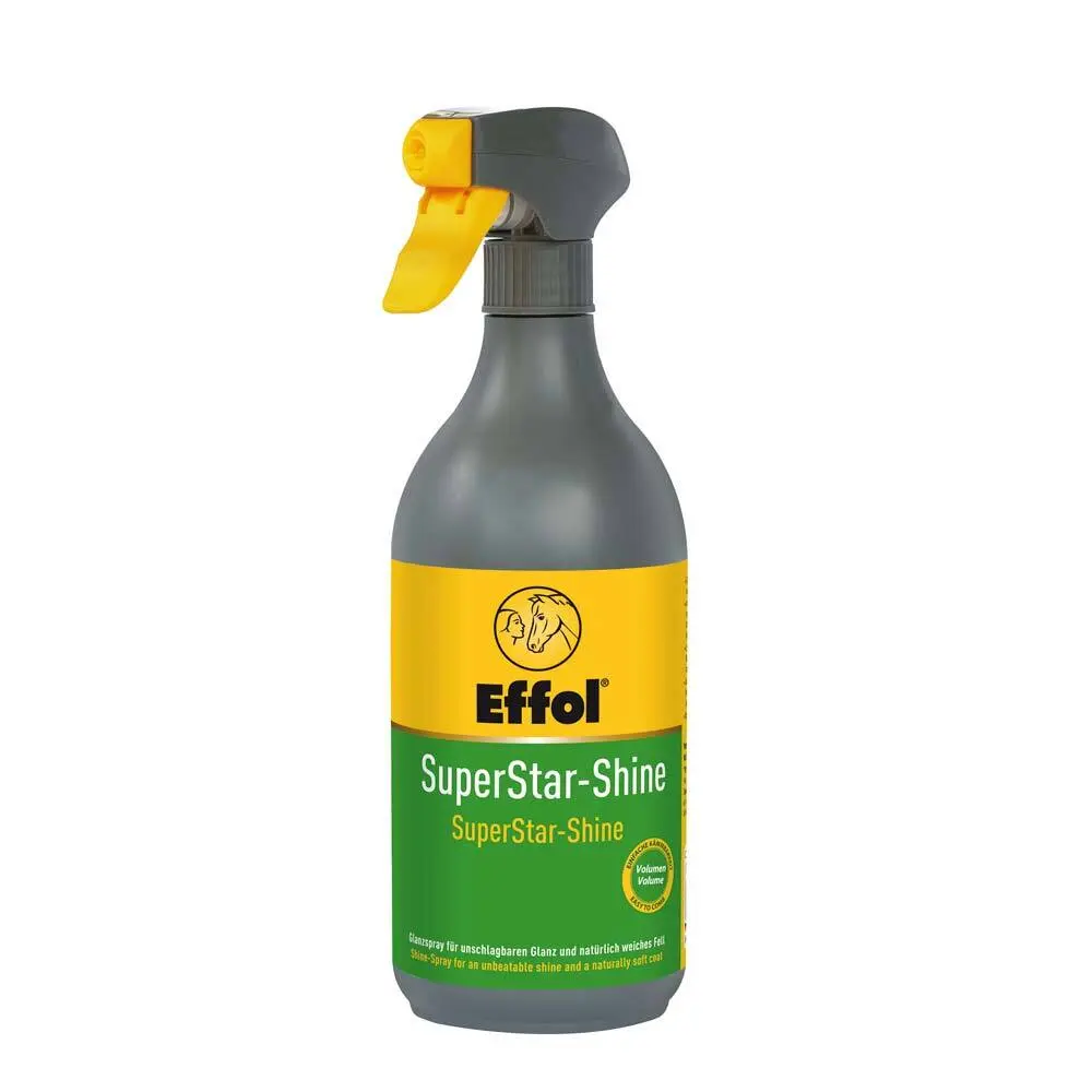 Soin crinière pour cheval brillance de queu Effol Super Star 750 ml