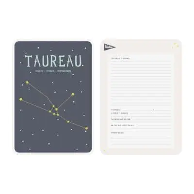 Poster zodiac Taureau EFK France