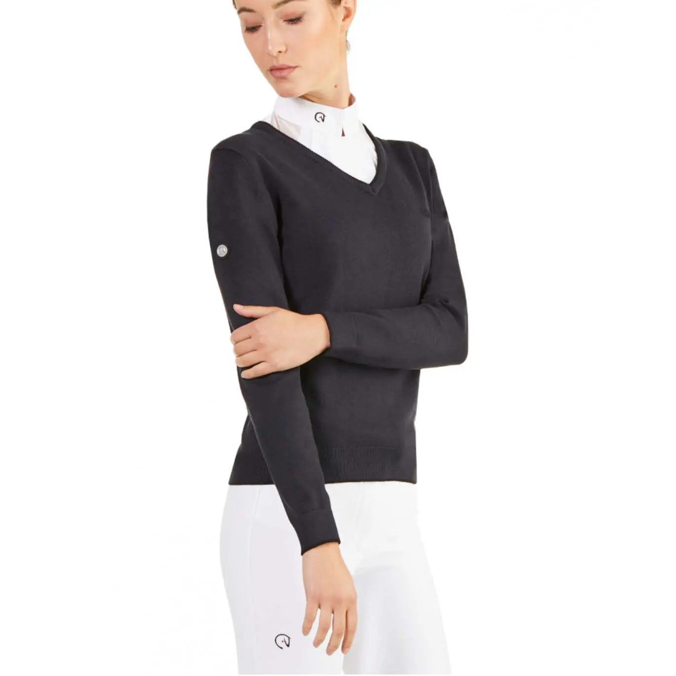 Meilleurs prix pour Maillot équitation col V après Randonnée femme Ego 7