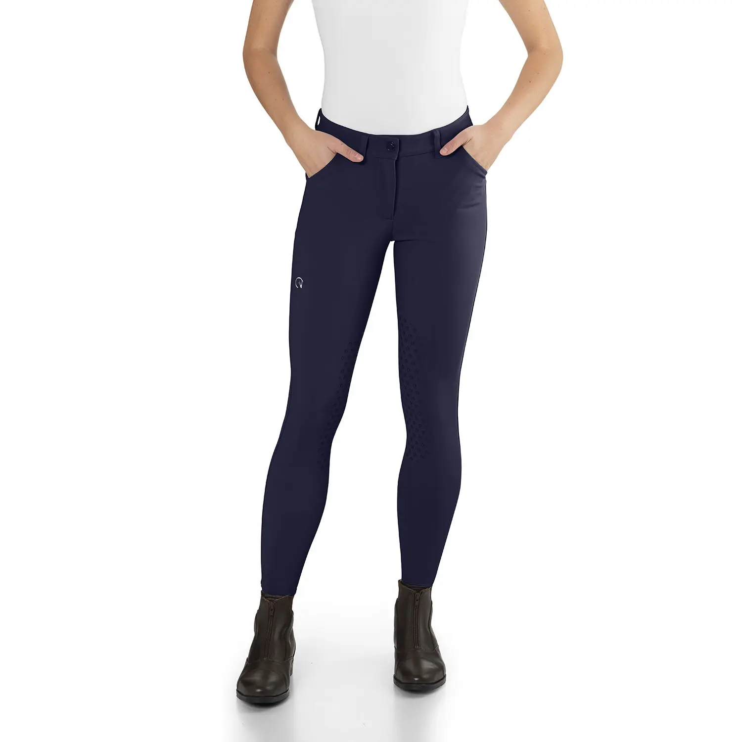 Comparer les prix de Pantalon équitation femme Ego 7 Mid Grip CA