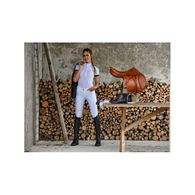 Meilleurs prix pour Polo de concours équitation femme Ego 7 Teresa