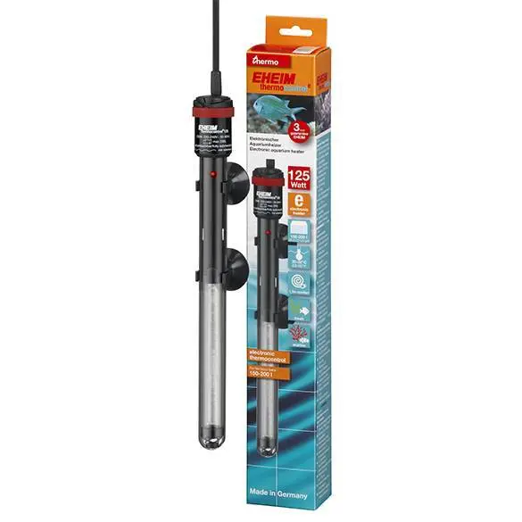 Eheim Noir Aquarium Heater Thermocontrol E 125
