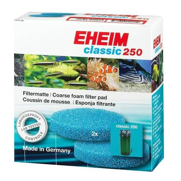 Eheim Bleu Filter Foam Classic 250 (X2)