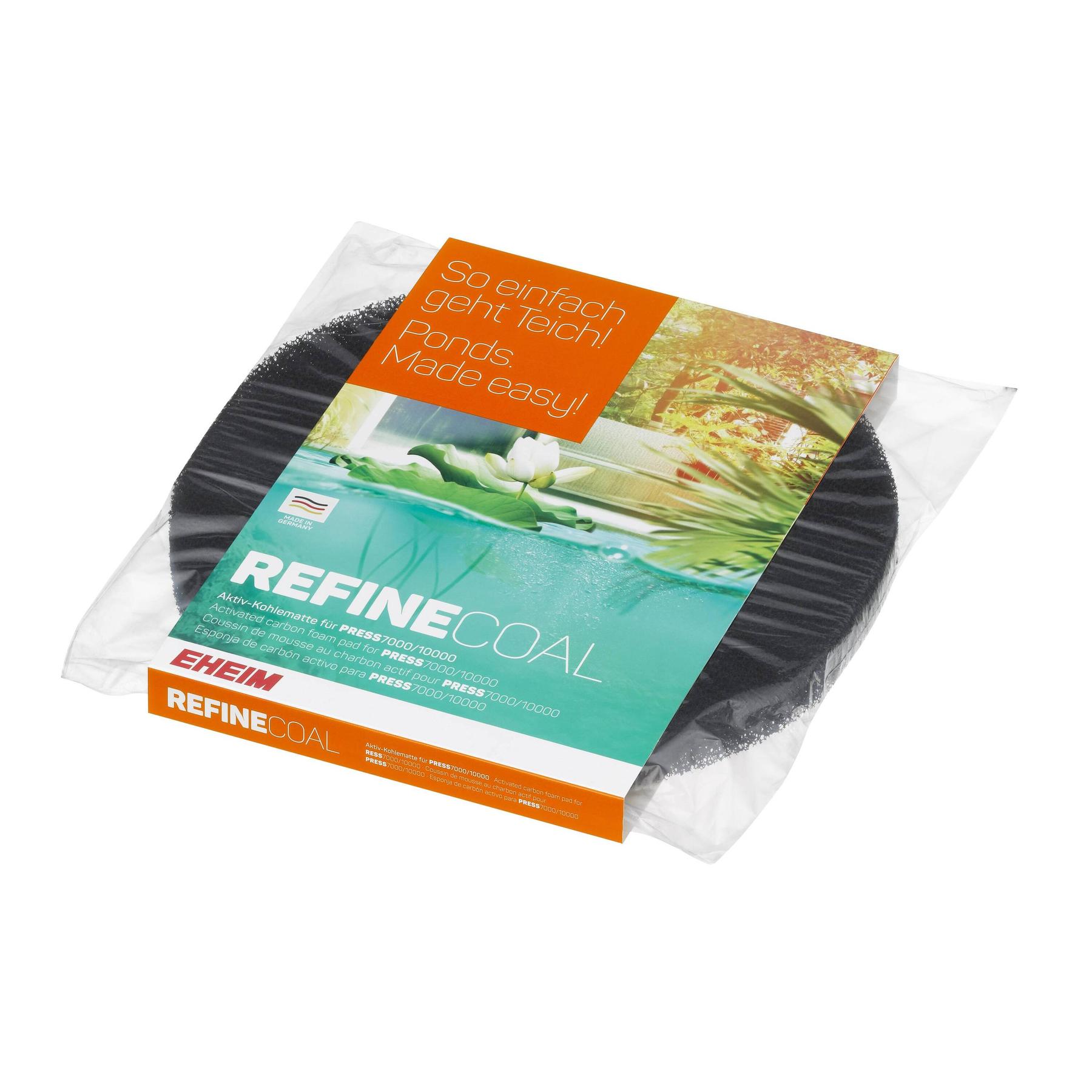 Comparer les prix de Coussin au charbon Eheim Refinecoal P. Press7000/10000 (x2)