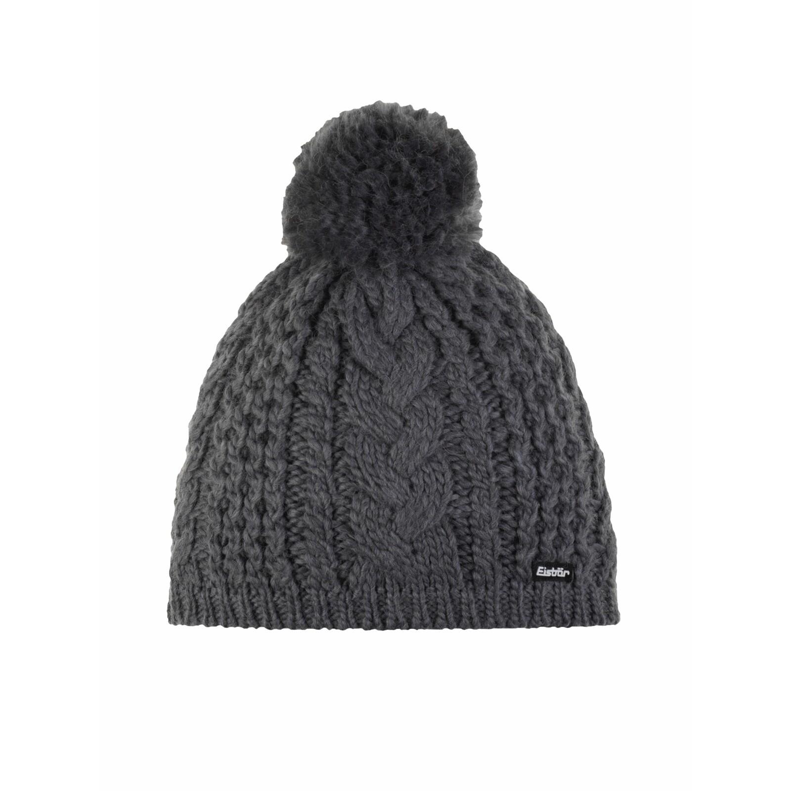 9008132578900 - Eisbär - Afra Pompon Mütze Gr One Size grau