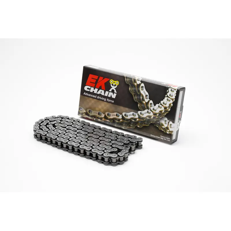 Chaîne motorijdoordrijving Qx-Ring met klinkverbinding EK Chain 530 MVXZ2