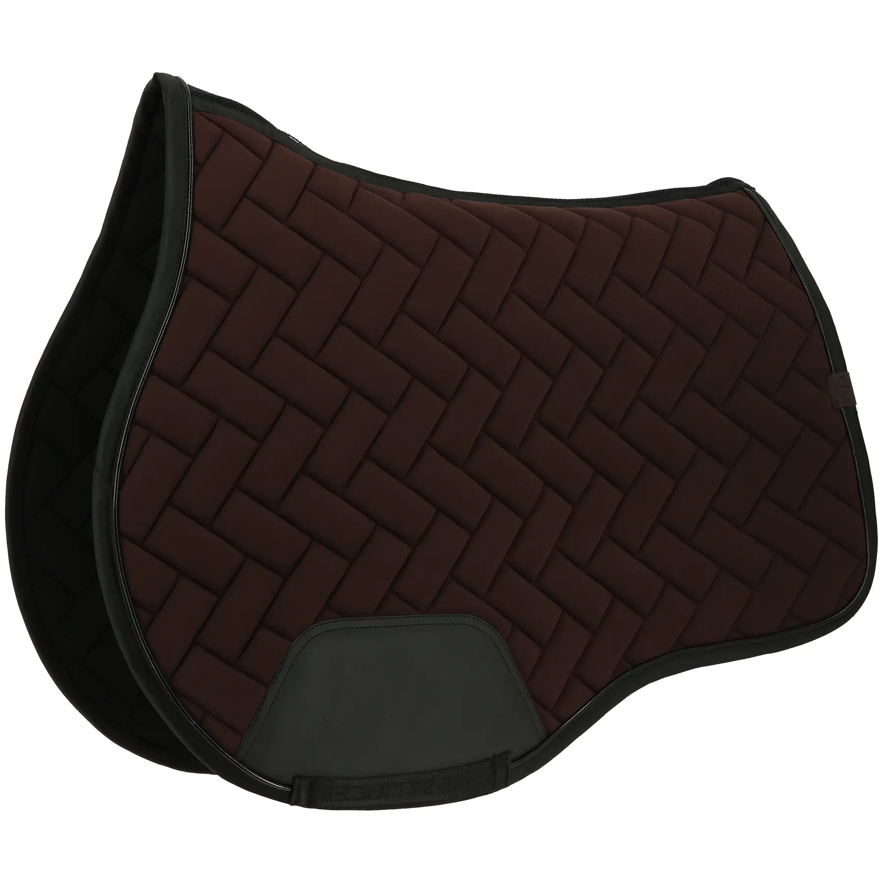 Equithème Marron Tapis De Selle Pour Cheval Impulsion