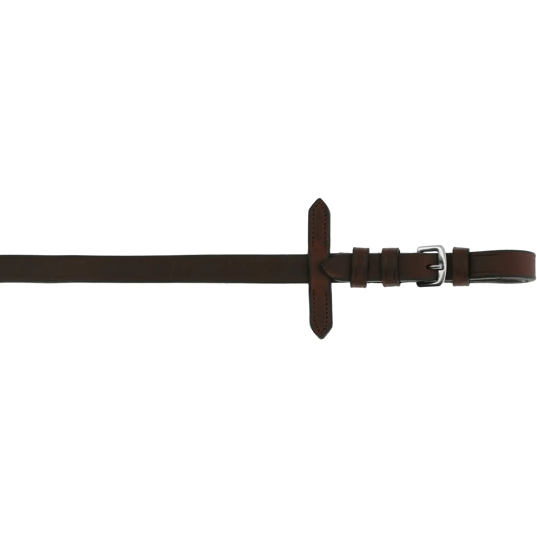 Norton Marron Strap Reins For Horses Oily