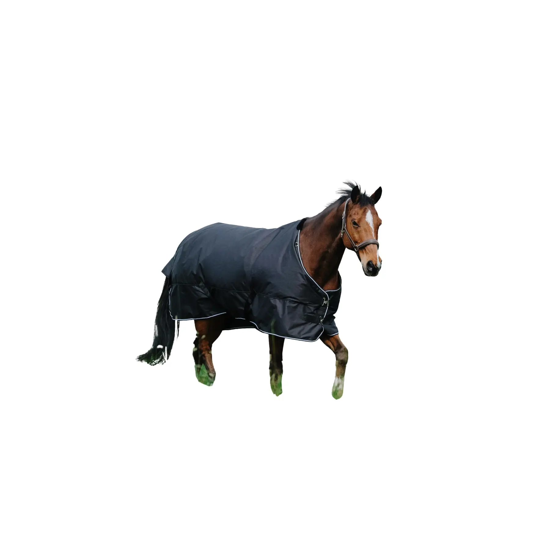 Equithème Noir Outdoor Blanket Tyrex 600D 0G