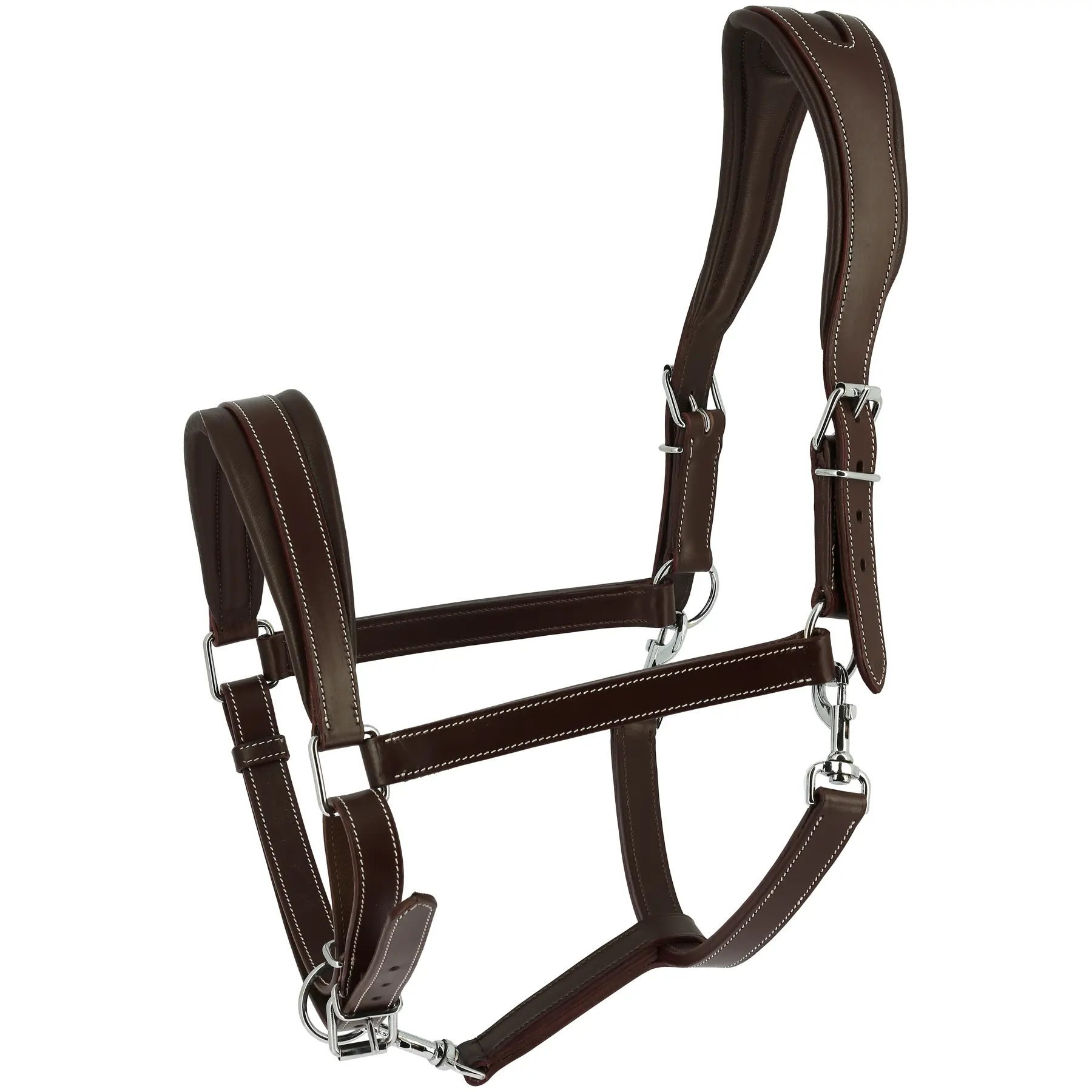 Norton Marron Halter For Horse Ardennais