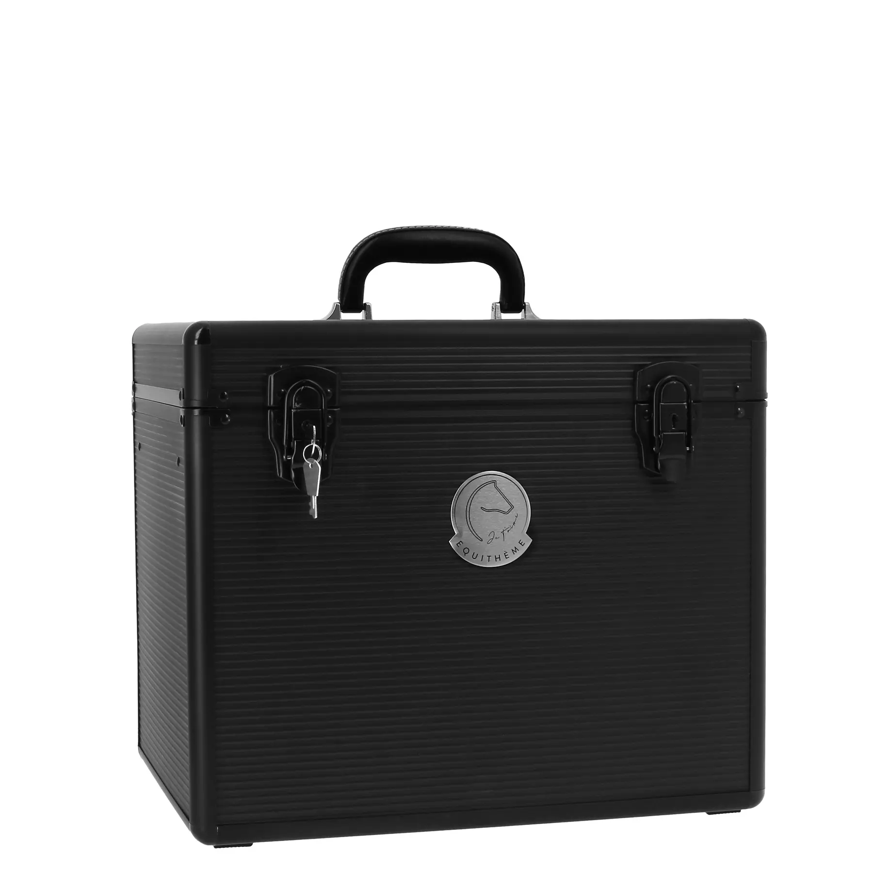 Equithème Noir Grooming Box Je T'aime