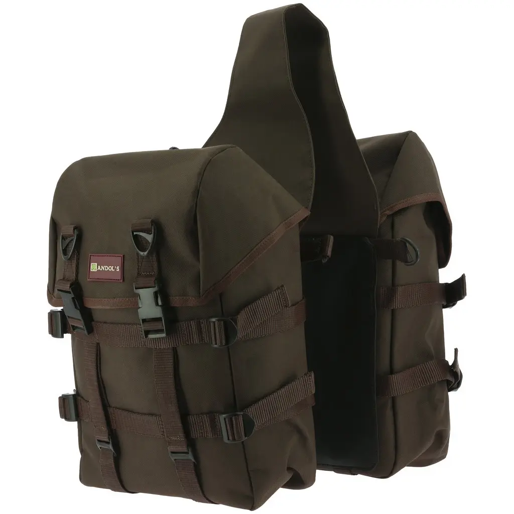 Randol's Marron Saddle Bag For Hiking Aventure