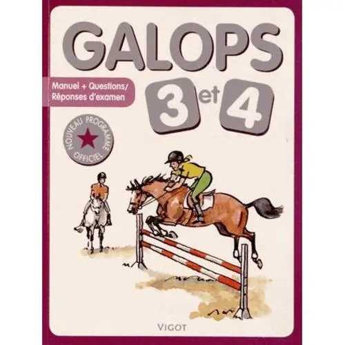 Comparer les prix de Livre galops 3 et 4 nouvelle édition Ekkia