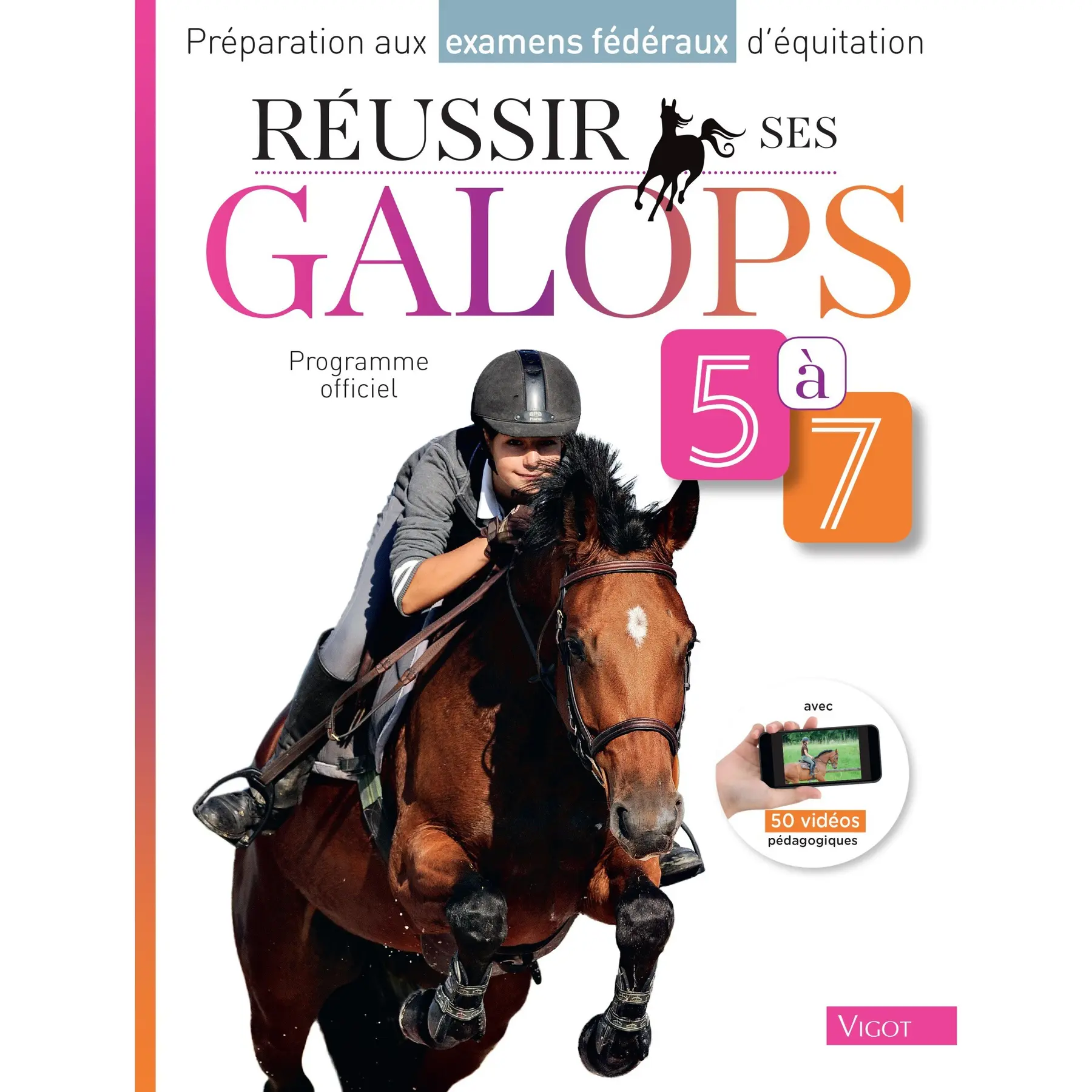 Livre réussir ses galops 5 à 7 Ekkia