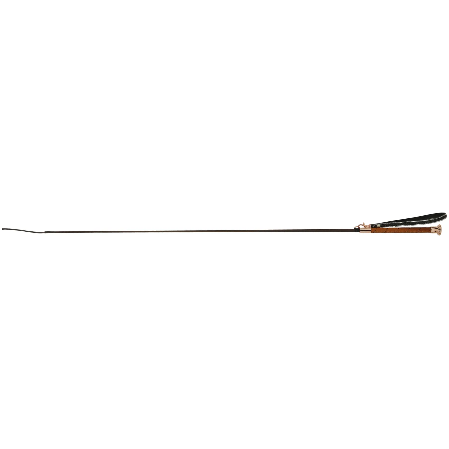Equithème Marron Dressage Stick For Horseback Riding Charme
