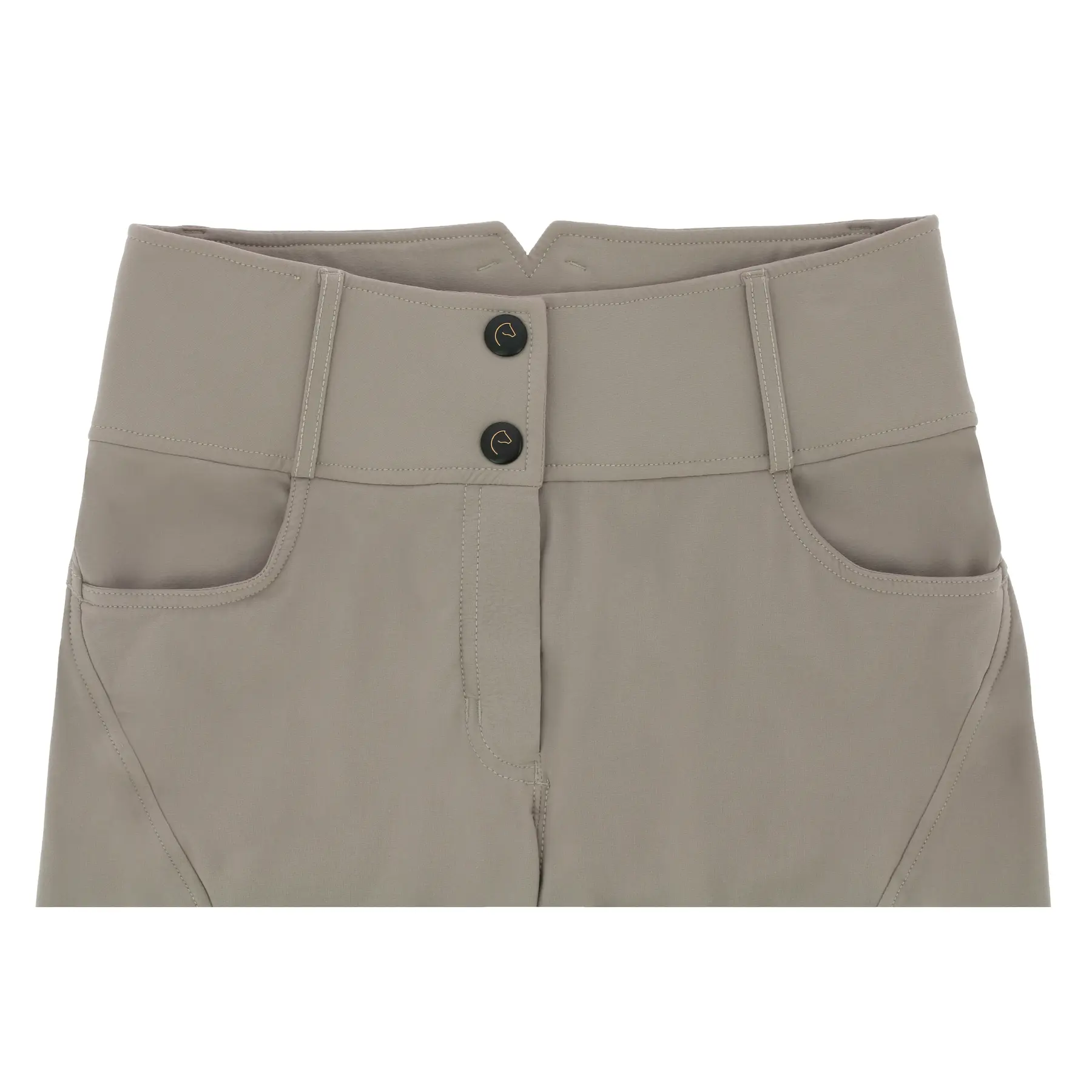 Comparer les prix de Pantalon équitation full grip femme Equithème Je t'aime Queen