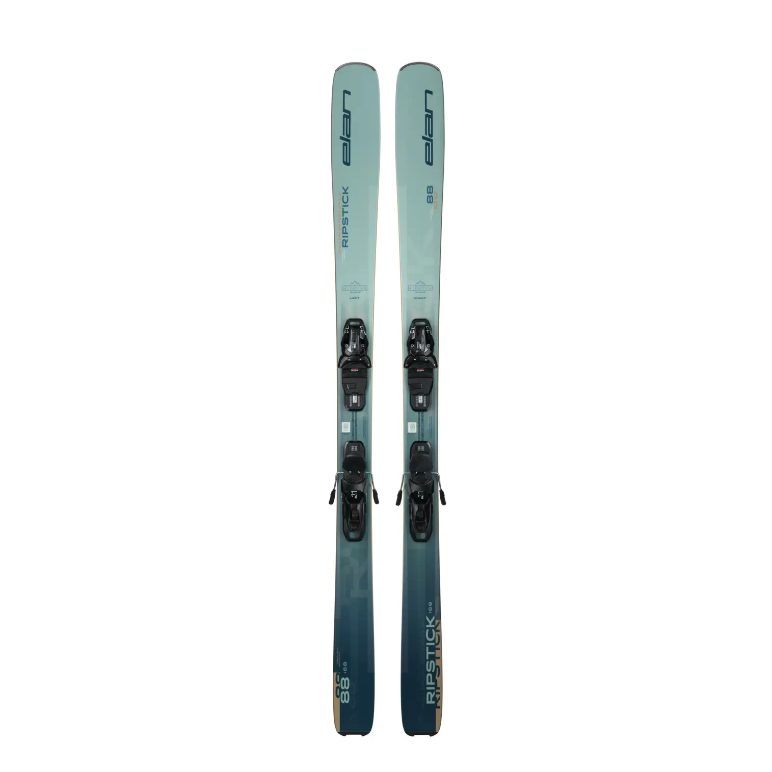 Ski-Paket mit Bindungen Damen Elan Ripstick 88 RNT SX Elx11.0 GW