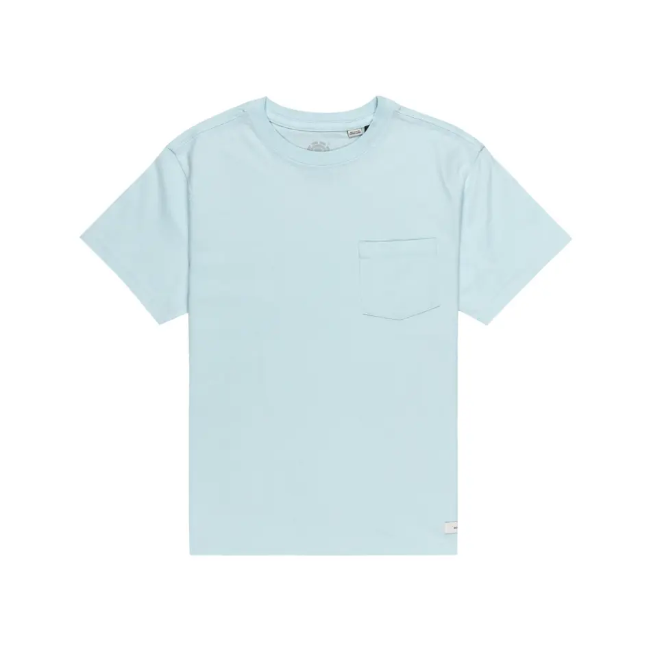 Element Boys Bleu Children's T-Shirt Icon Label Pocket