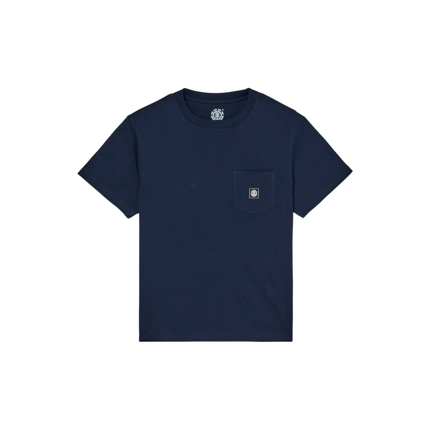 Element Boys Bleu Children's T-Shirt Icon Label Pocket