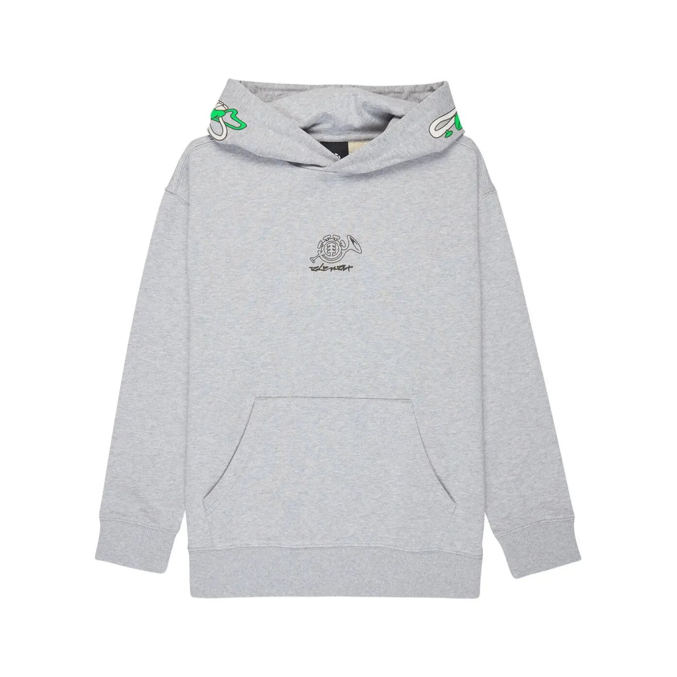 Element Men's Gris Child Hoodie Elet Horn