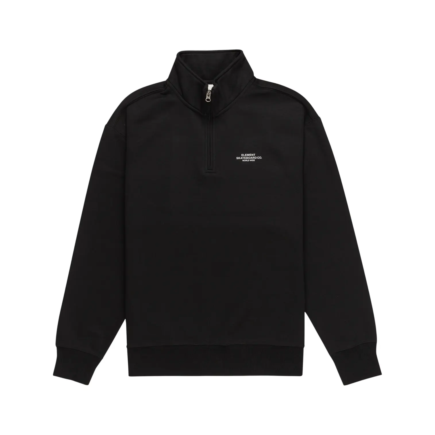 Sweatshirt mit Reißverschlusskragen Element
