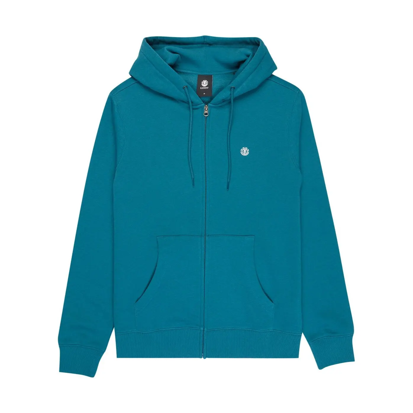 Element Men's Bleu Zip-Up Hoodie Elet Icon Embroidery
