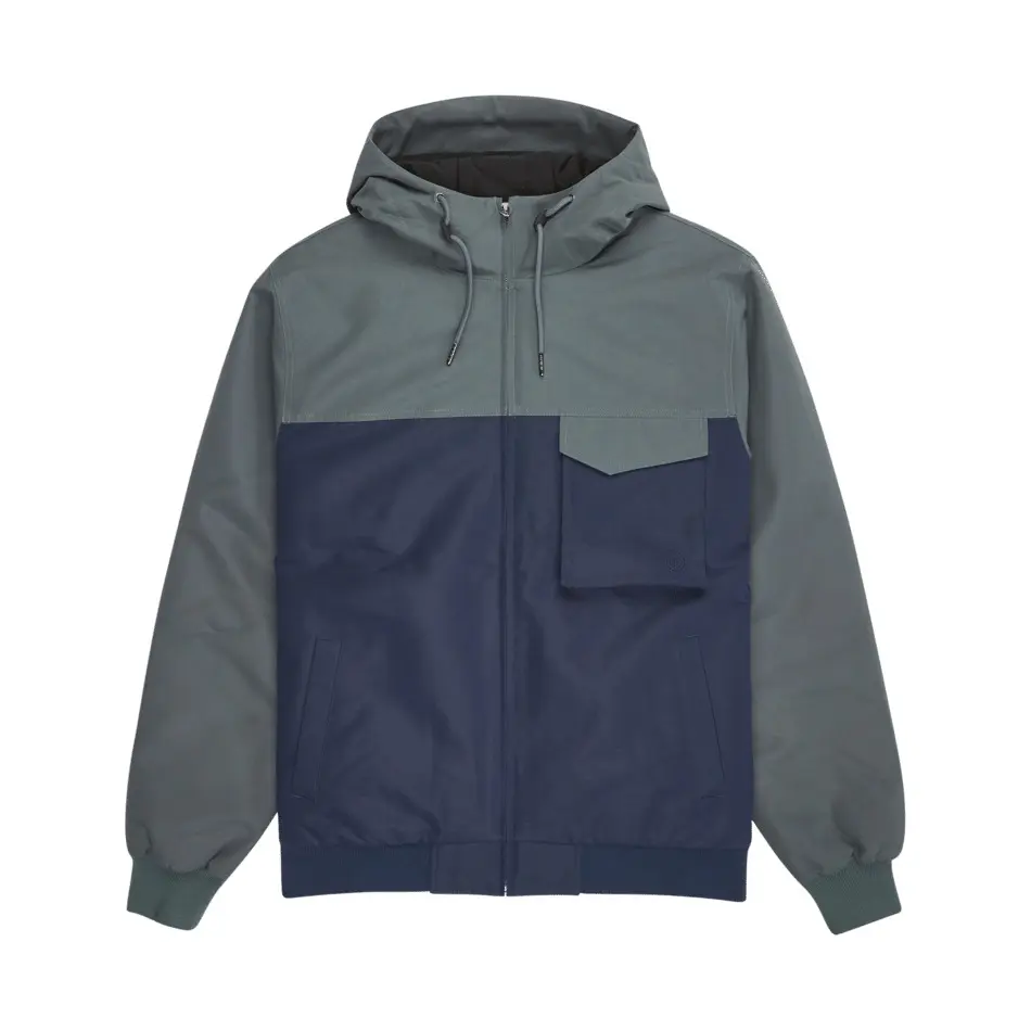 Element Men's Bleu Hooded Jacket Elet Dulcey