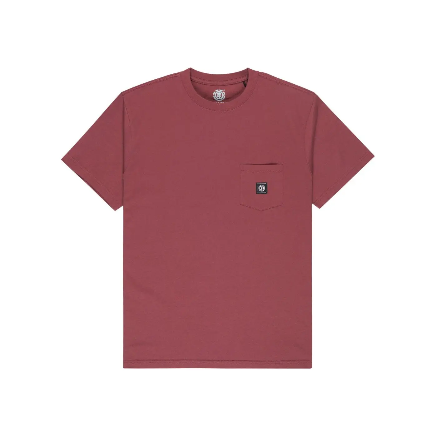 Element Men's Rouge T-Shirt Elet Icon Label Pocket