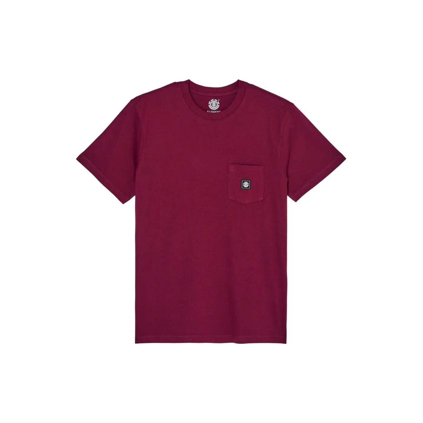 Element Men's Rouge T-Shirt Elet Icon Label Pocket