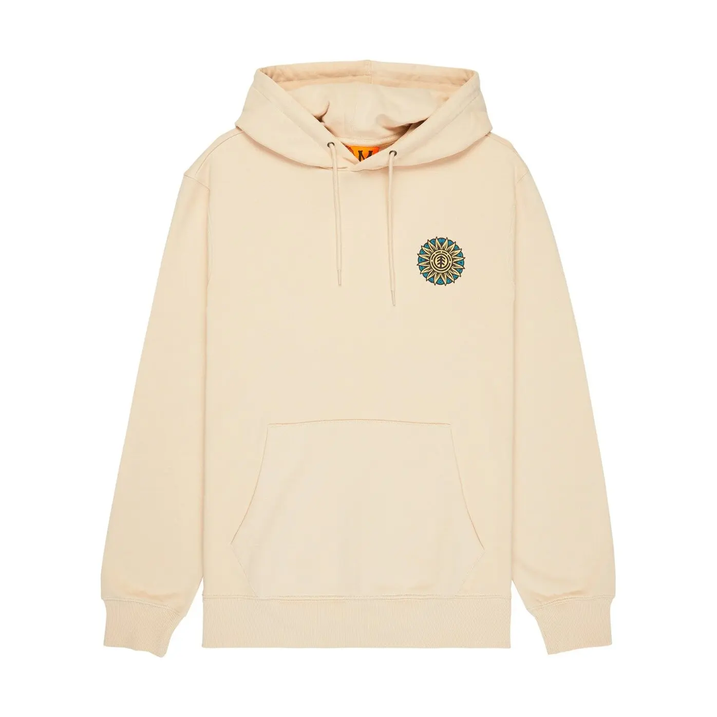 Element Men's Beige Hooded Sweatshirt Elet Timber The Light