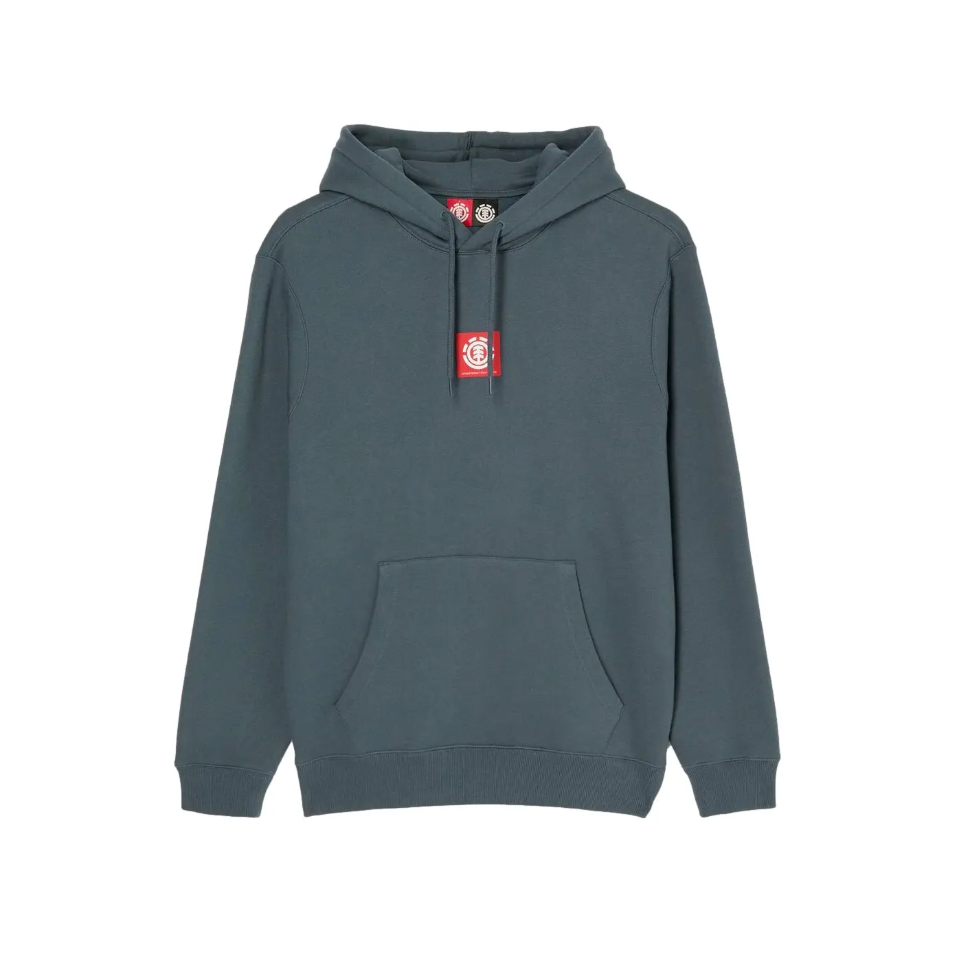 Sweatshirt mit quadratischem Logo Element