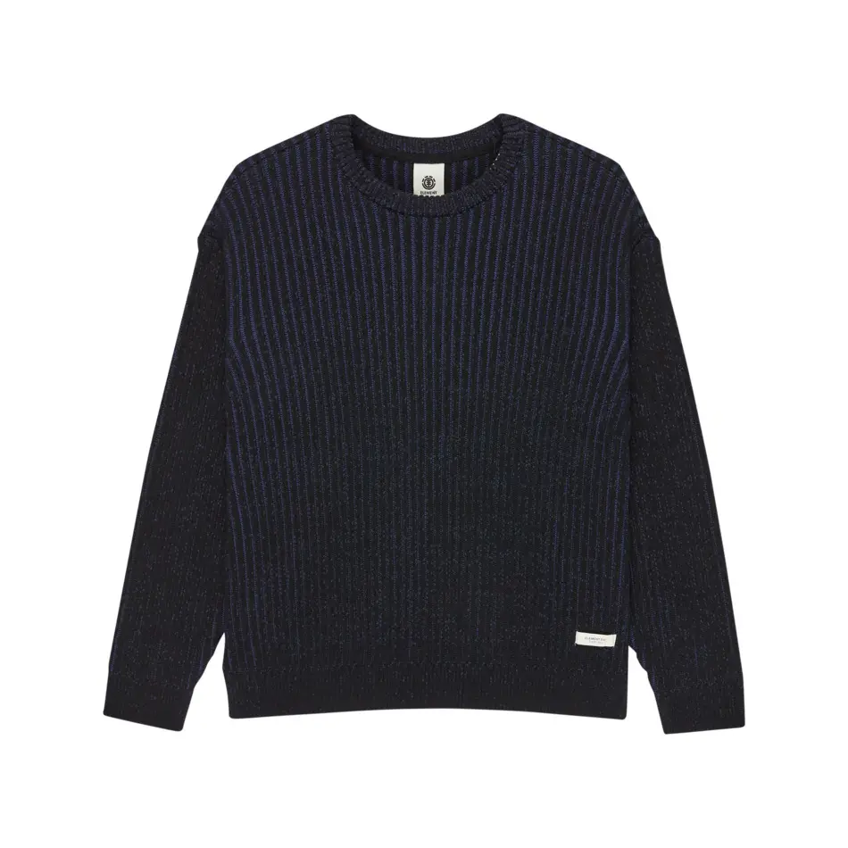 Round neck sweater Element 2Tone Rib