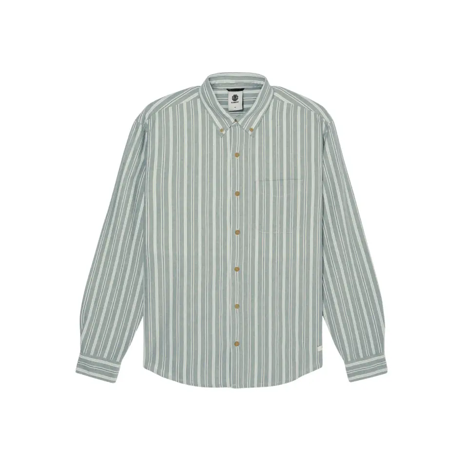 Langarmshirt Element Regular Oxford