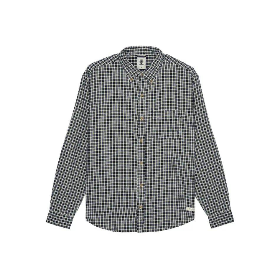 Langarmshirt Element Regular Flannel