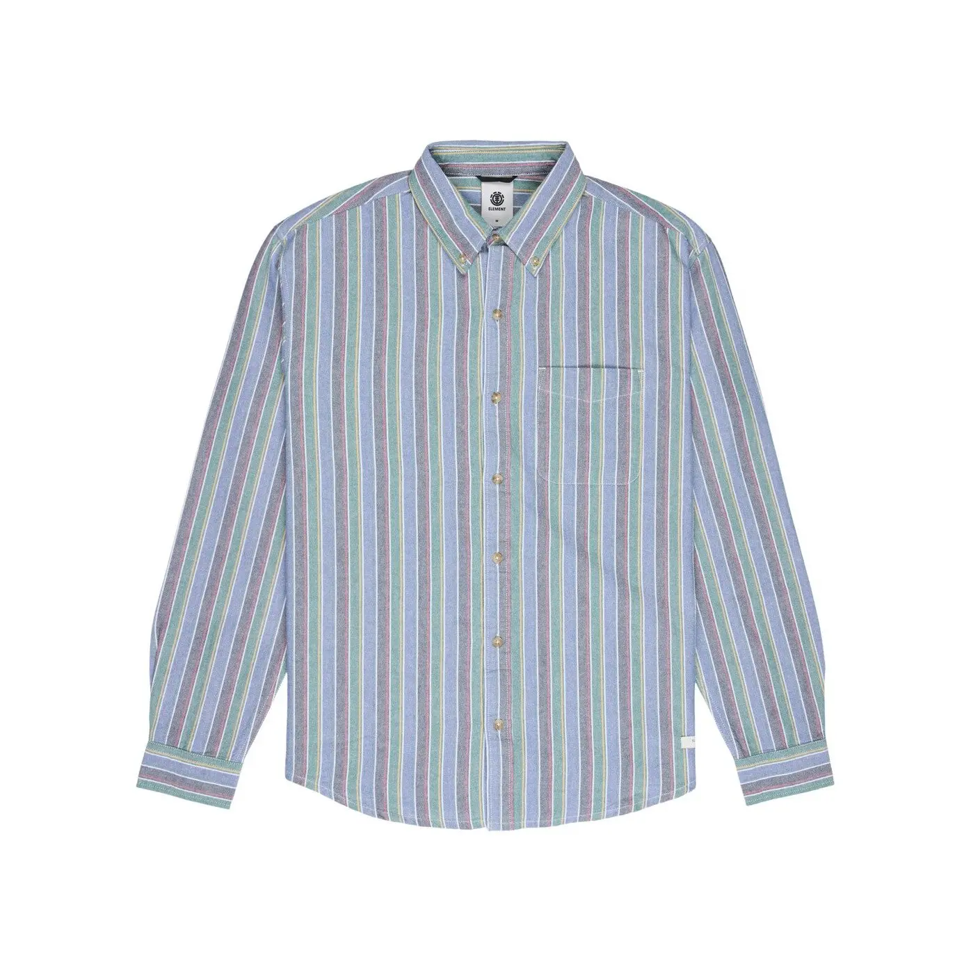 Langarmshirt Element Regular Oxford STR