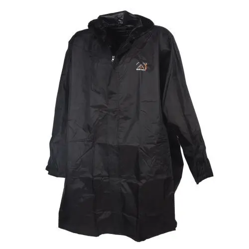 Élémenterre Unisex Noir Waterproof Rain Cape Pelerin