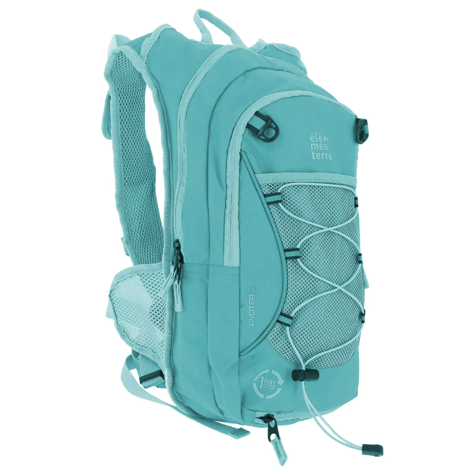 Élémenterre Unisex Turquoise Backpack And Hydration Pouch Dyoter