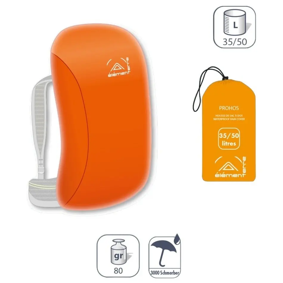Backpack cover Élémenterre Prohos