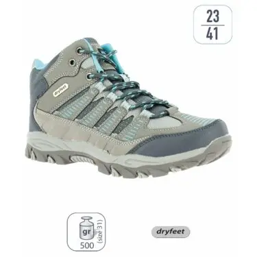 Chaussure de randonnée tige mid enfant Élémenterre Ghanzi