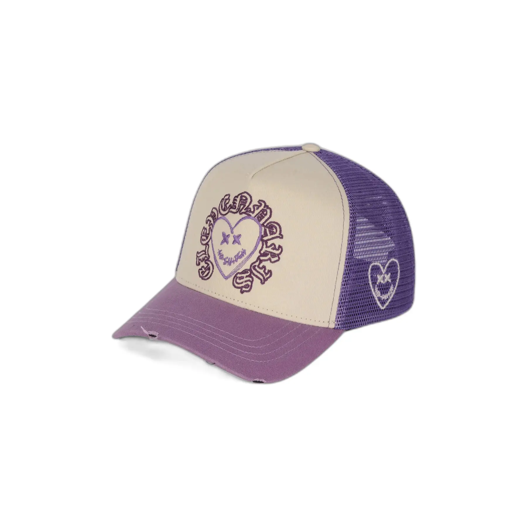 Elevenparis Unisex Violet Trucker Cap Elowen