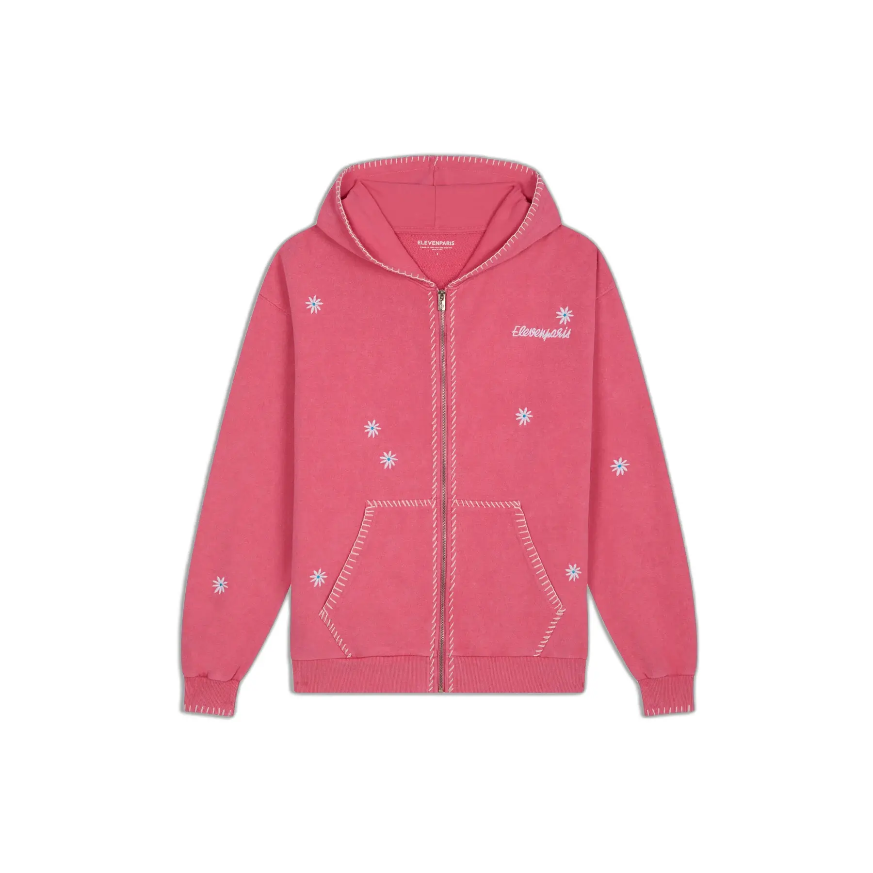 Image of Kapuzensweatshirt mit Reißverschluss Kind ElevenParis Josalyne